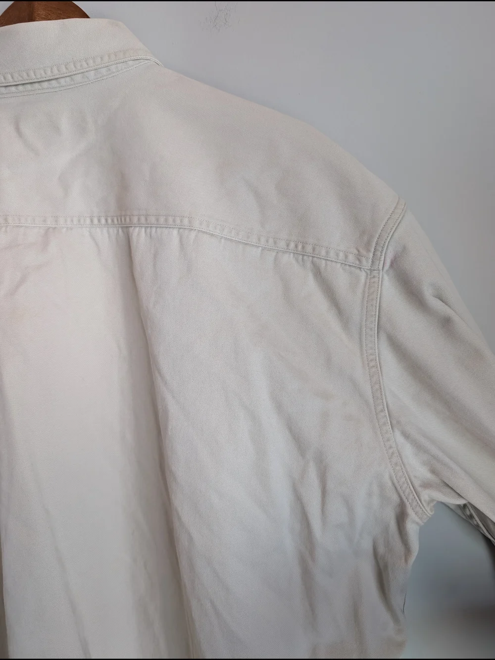 VTG Banana Republic Bush Shirt Mens XL Khaki Safari Utility Gorpcore Tear Away